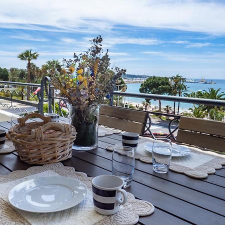Cannes Croisette Superbe 3P Front De Mer מראה חיצוני תמונה