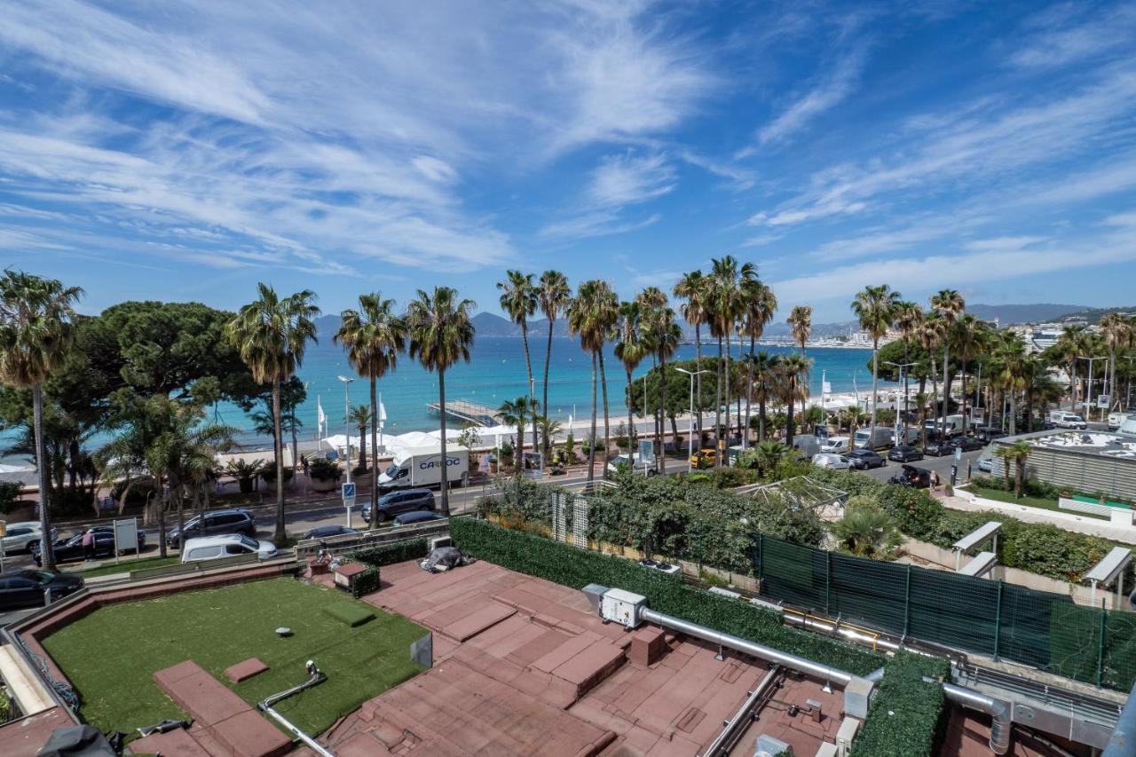 Cannes Croisette Superbe 3P Front De Mer מראה חיצוני תמונה