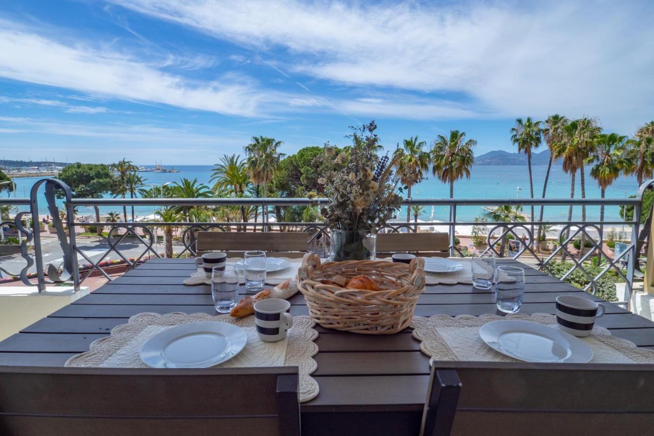 Cannes Croisette Superbe 3P Front De Mer מראה חיצוני תמונה